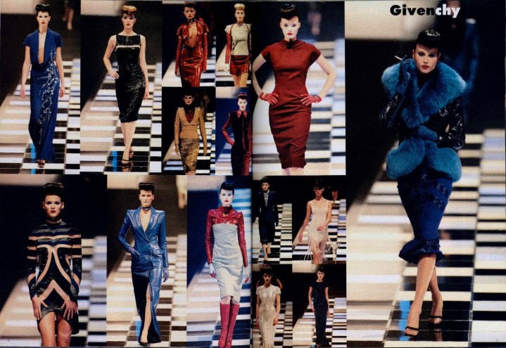 Givenchy Fall 1998 ready-to-wear by Alexander McQueen