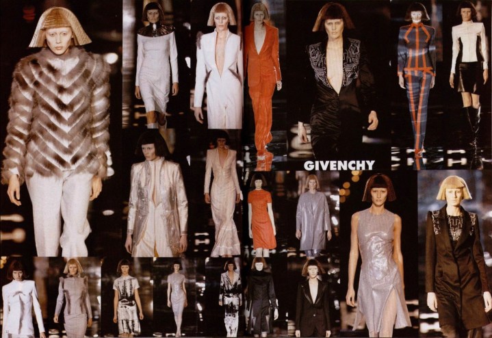 Givenchy Fall 1999 ready-to-wear by Alexander McQueen