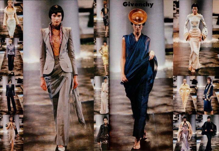 Givenchy Spring/Summer 1998 haute couture by Alexander McQueen