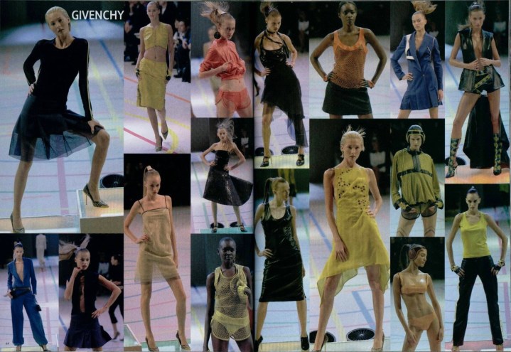 Givenchy Spring 2000 ready-to-wear by Alexander McQueen