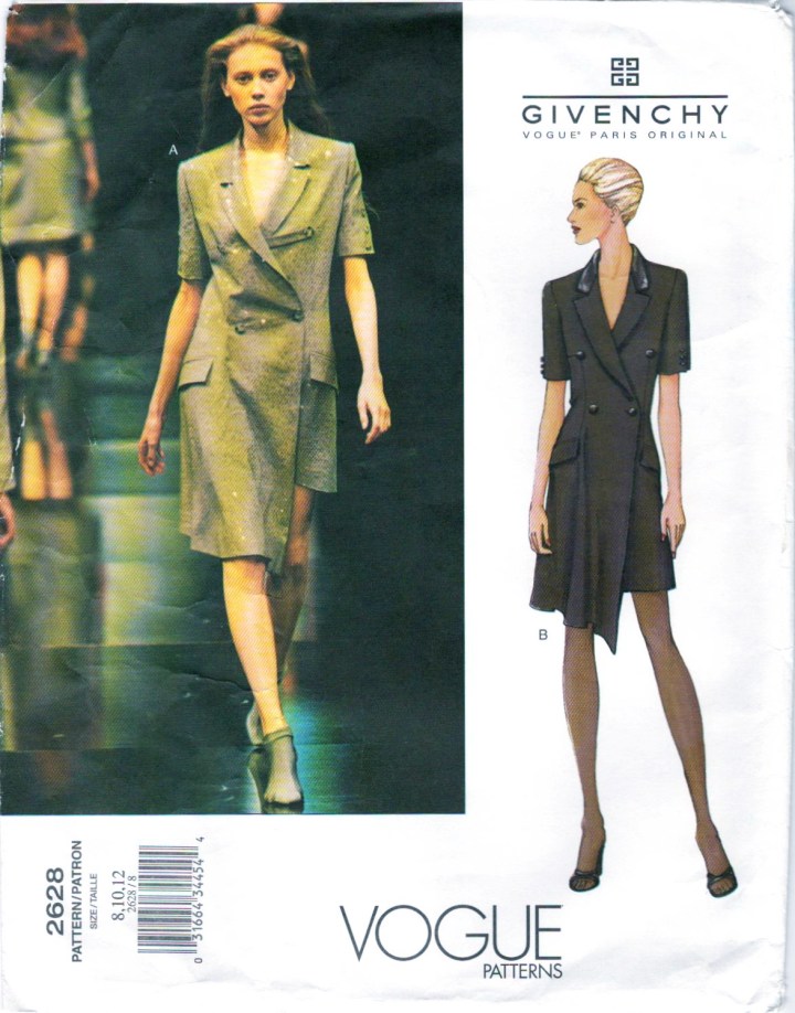 Givenchy by Alexander McQueen pattern Vogue 2628 Colette Pechekhonova