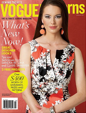 Vogue Patterns magazine, June/July 2011