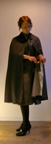 pockets Miler Soeurs 1920s designer cape pattern McCall 4459