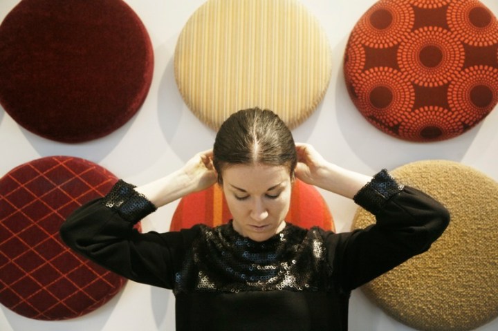 Vogue 1556 by Yves Saint Laurent with Knoll textiles