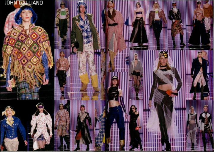 John Galliano Fall/Winter 2001 ready-to-wear - Techno-Romance