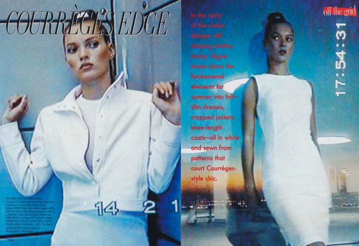 Vogue, August 1995. Photos: Nick Knight. Fashion Editor: Camilla Nickerson.