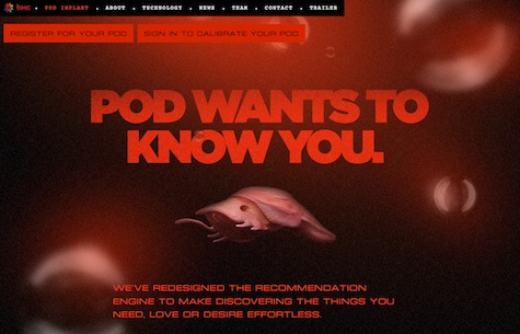Pod Wants to Know You.