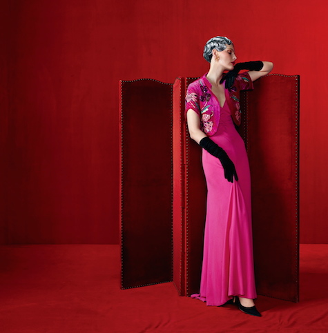 Guinevere Van Seenus in vintage 1930s Schiaparelli, Vogue, May 2012. Photo: Steven Meisel. Image via vogue.com.