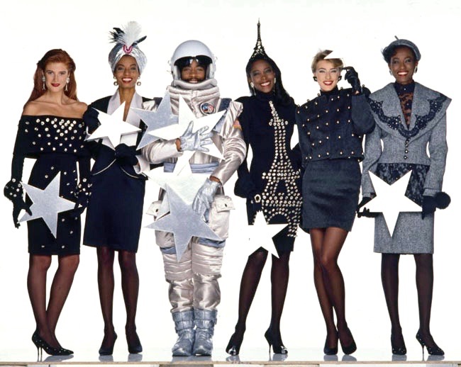Patrick Kelly FW 1989 collection. Photo: Oliviero Toscani