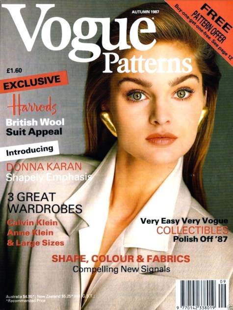 Vogue Patterns magazine, Autumn 1987
