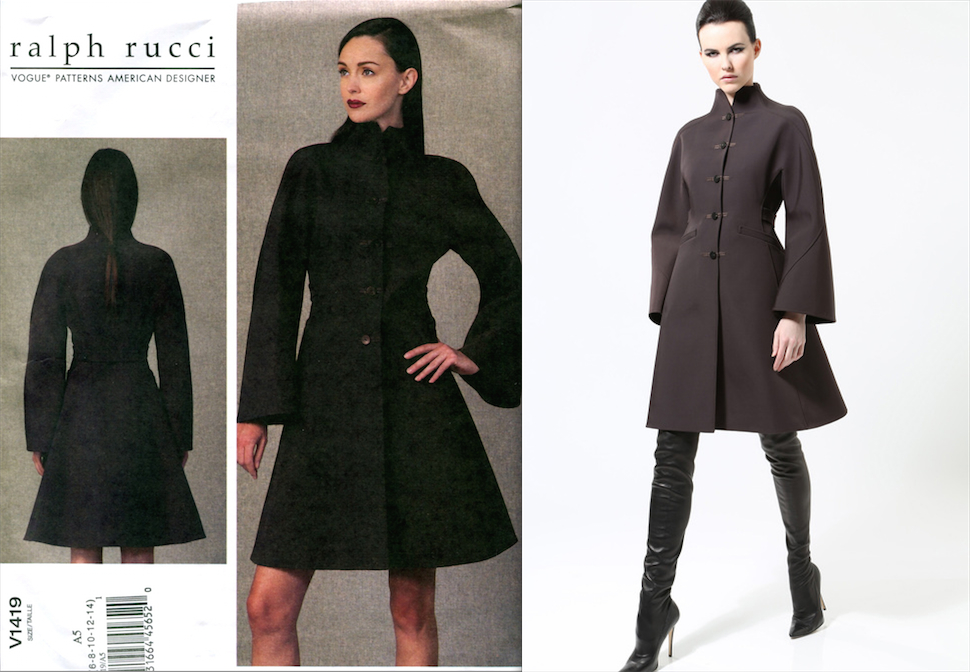 Vogue 1419 Ralph Rucci Pre-Fall 2013