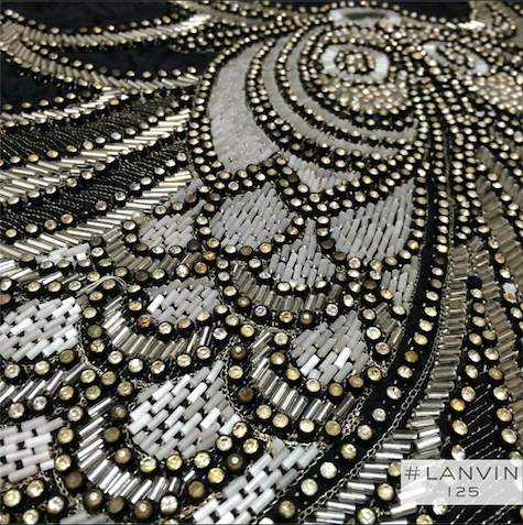 1920s Lanvin hand embroidery