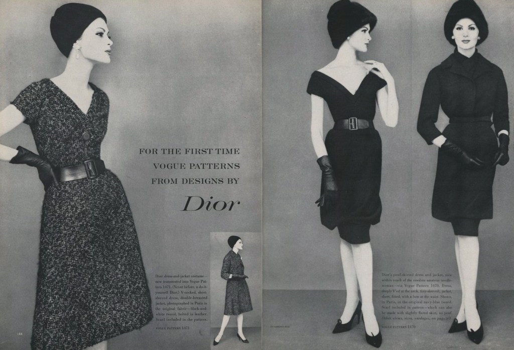 Vogue 1Jan1960 Dior