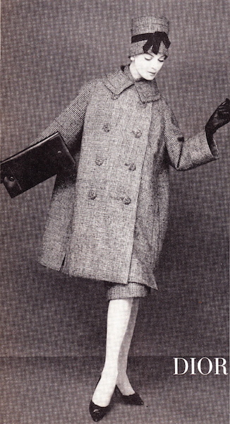 Photo of Nena von Schlebrügge in Vogue 1472 in Vogue Pattern Book Feb/Mar 1960
