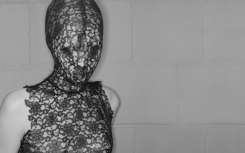 Untitled by Kent Baker, from Alexander McQueen's Dante collection, 1996