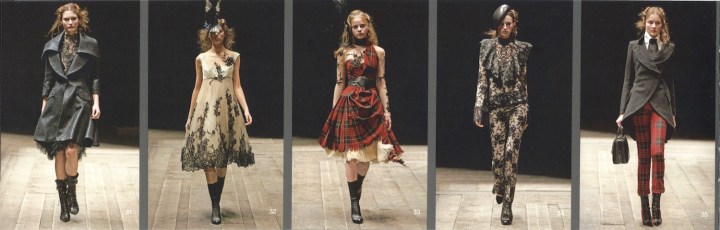Widows of Culloden - Alexander McQueen runway lookbook FW 2006
