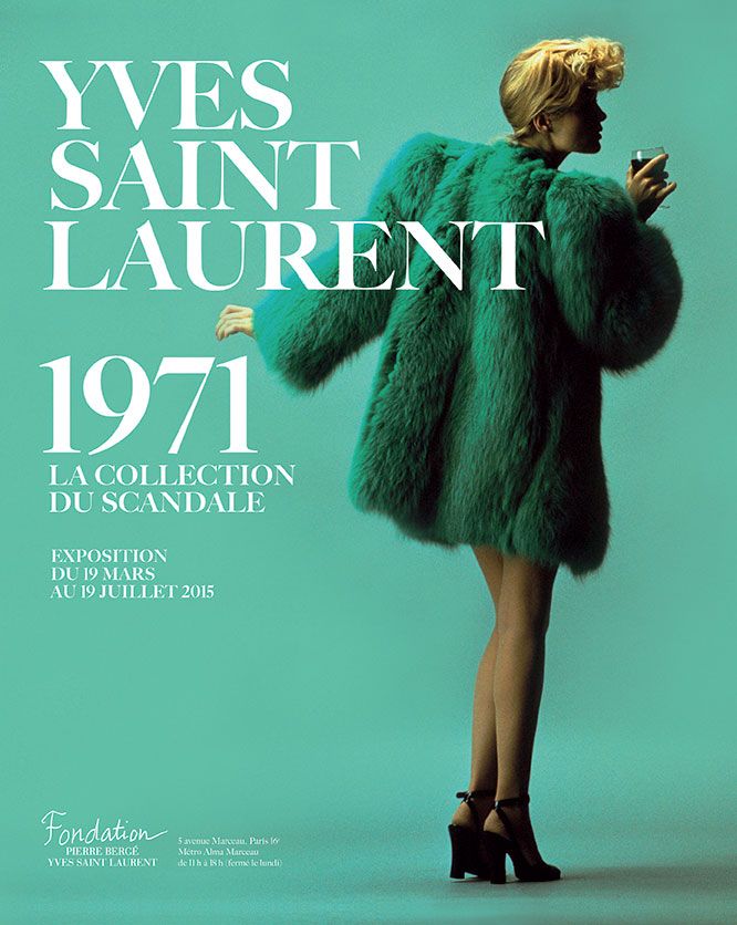Yves Saint Laurent 1971: la collection du&nbsp;scandale