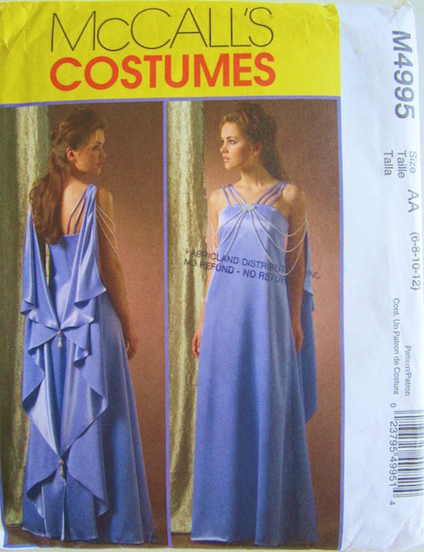 Padmé nightgown pattern - McCall's 4995
