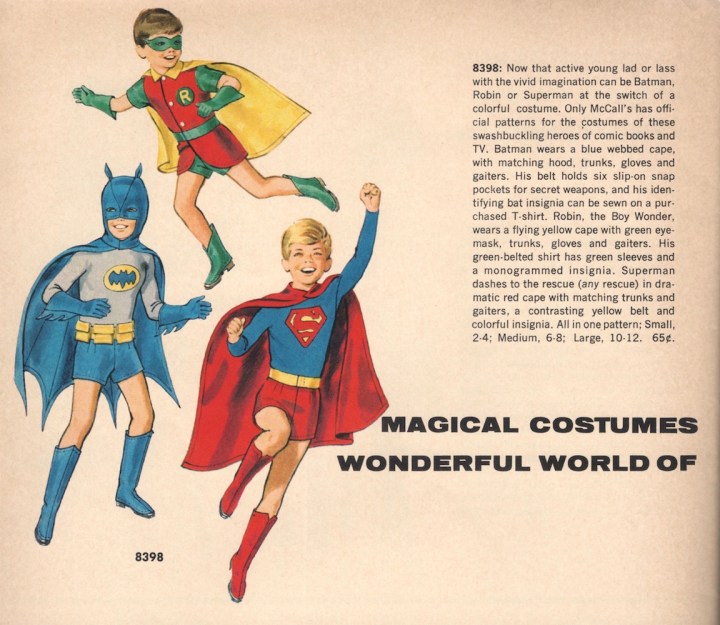 Magical Costumes for the Wonderful World of Make-Believe - McCalls Home catalogue, Fall/Winter 1966-67
