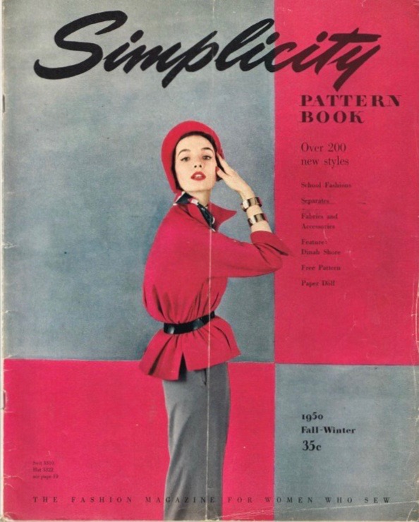 Richard Avedon and Sally Victor: Simplicity Pattern Book,&nbsp;1950