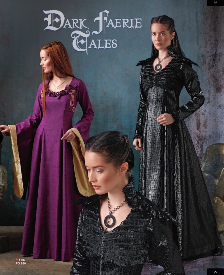 Sansa Stark / Game of Thrones costume pattern S1137 in Simplicity Summer 2015 lookbook