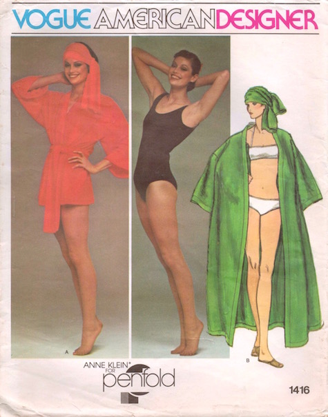 1970s Donna Karan at Anne Klein for Penfold pattern Vogue 1416