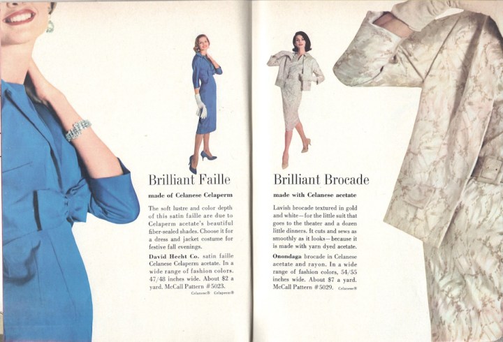 1950s dress and jacket ensemble patterns McCall's 5023 and McCall's 5029