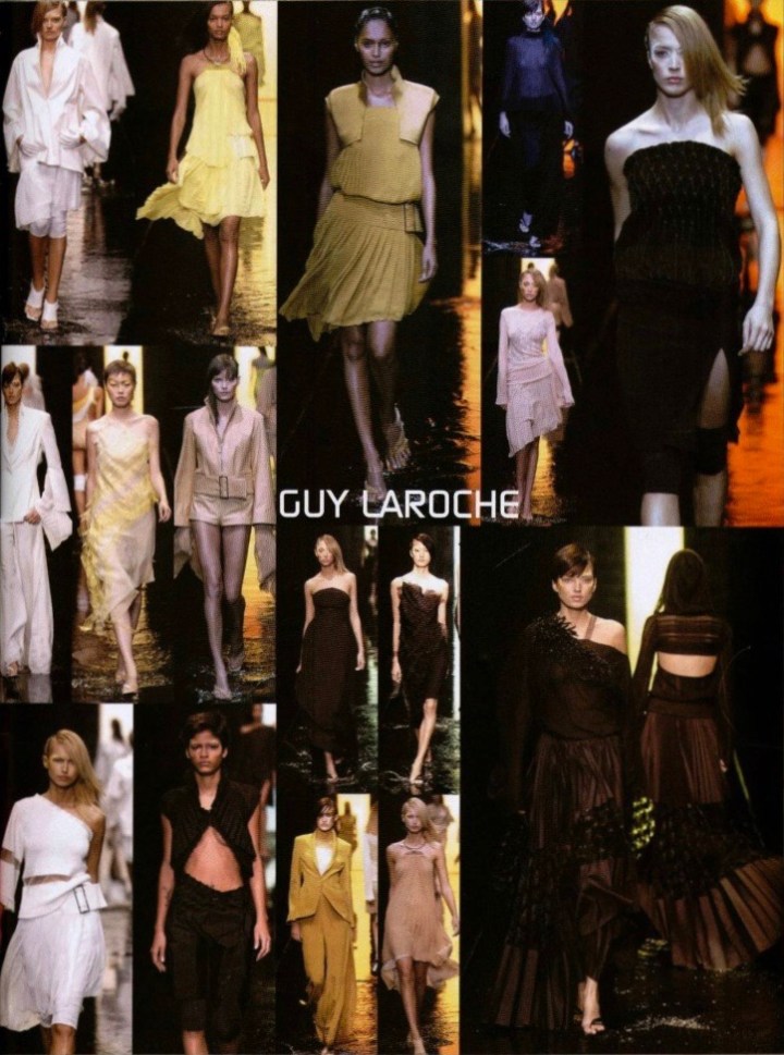 Guy Laroche Spring 2002 collection by Mei Xiao Zhou