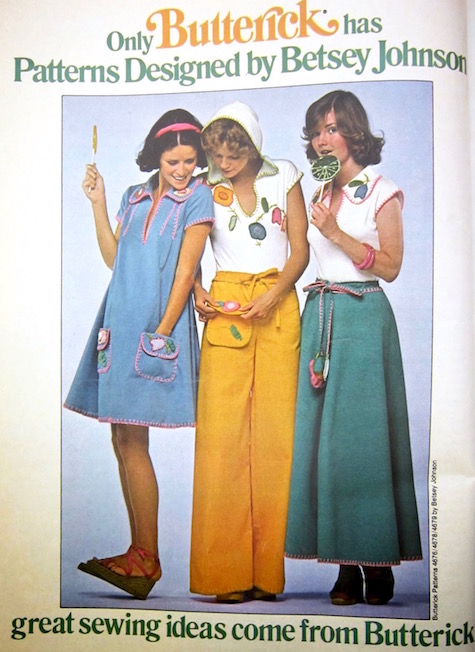 Butterick 4676, 4678, 4679 by Betsey Johnson