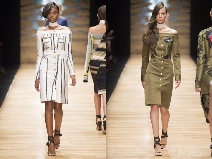 Looks 9 and 15 Guy Laroche Spring 2016 collection