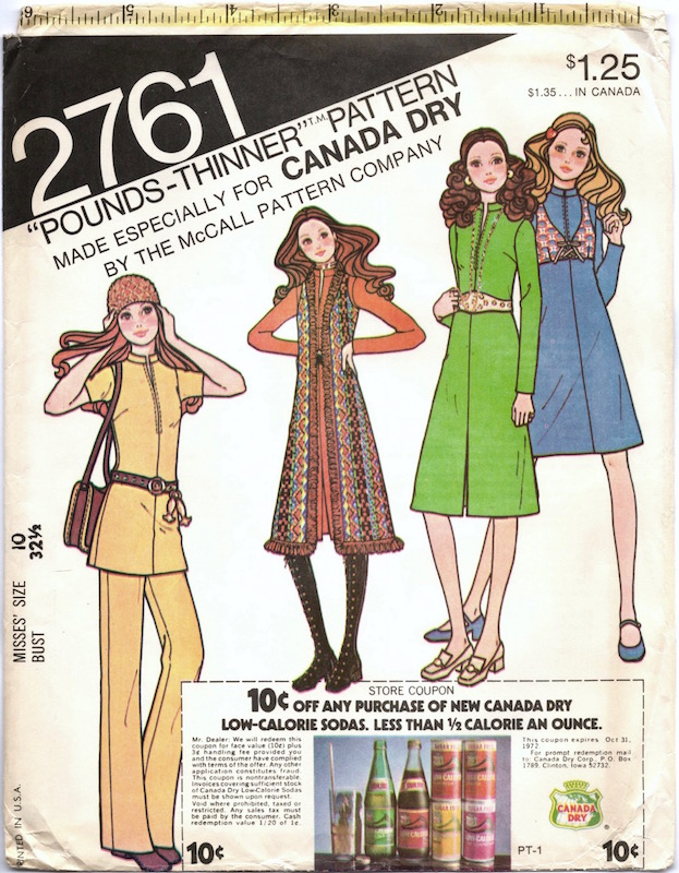 McCall’s x Canada Dry,&nbsp;1971