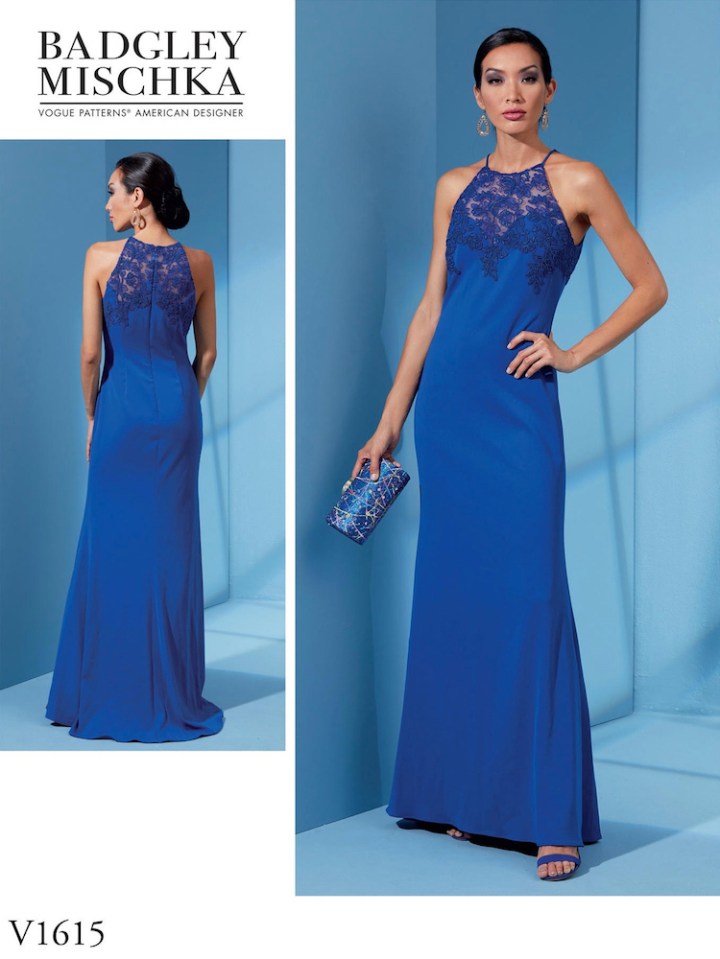 Vogue 1615 by Badgley Mischka (2019)