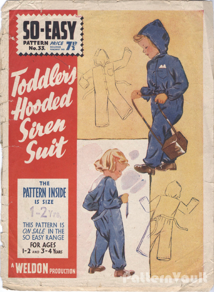 Toddler’s Hooded Siren&nbsp;Suit