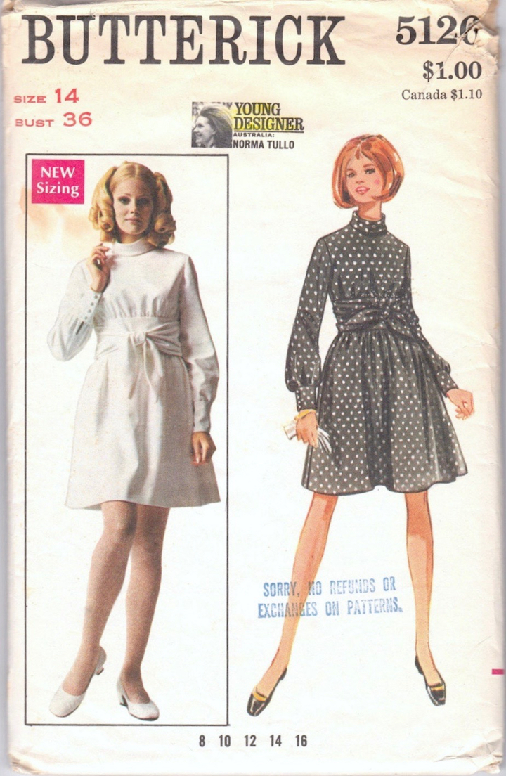 Butterick 5126 by Norma Tullo