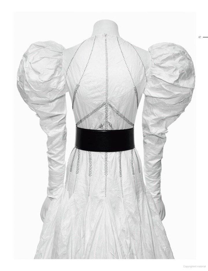 Detail, Sarah Burton for Alexander McQueen Spring/Summer 2020. Photo © Nicholas Alan Cope