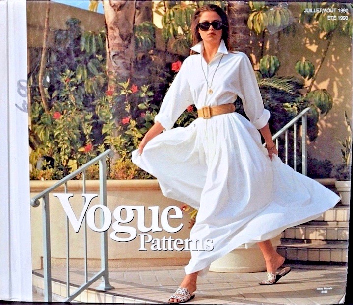 Vogue 2495 Vogue cat JulAug 1990 