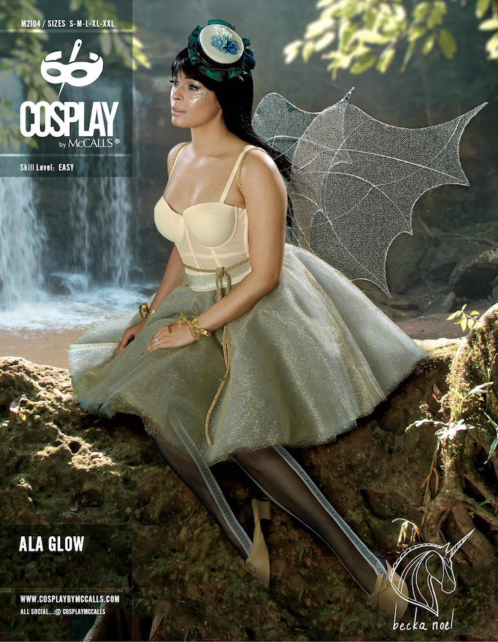 Cosplay by McCall's M2104 - Ala Glow by Becka Noel (2017) 