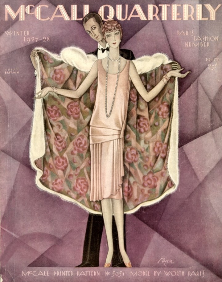 McCall Quarterly, Winter 1927–28 (Paris Fashion Number) Illustration: Ben-Hur Baz. Image: Debbie Zamorski.