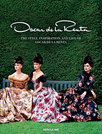 Sarah Mower's Oscar de la Renta, with cover from “Couture’s Glorious Excess” (Vogue, October 1997) showing Balmain Fall 1997 haute couture