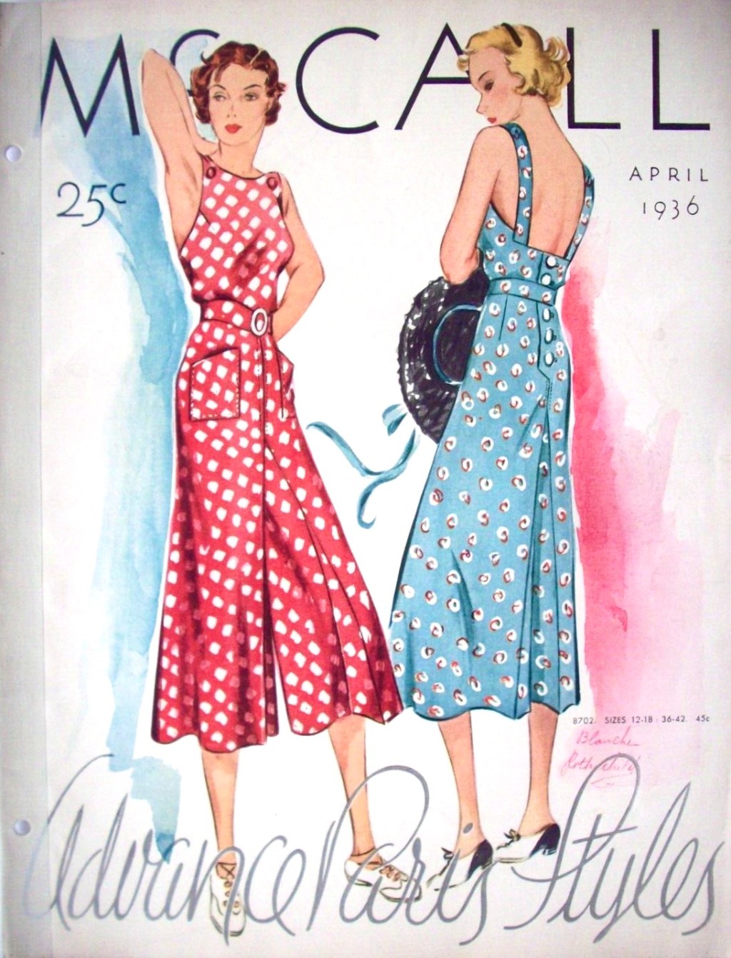 Advance Paris Styles for Summer,&nbsp;1936